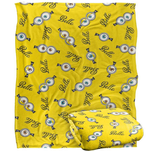 Minions And Monsters Bello Glasses Blanket 1