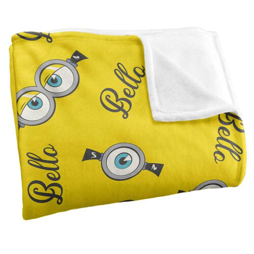 Minions And Monsters Bello Glasses Blanket 2