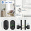 Door Lock with Knob,Lock with Handle, Fingerprint Electronic Knob for Front Door, Generate Passcode Remotely 7