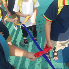2er-Pack Sicherheits-Laufseile für Kinder mit Je 12 Bunten Griffen, Outdoor-Kindertagesstättenseil für Vorschul-Kindertagesstättenlehrer