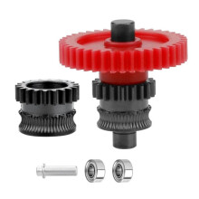 For Kobra 3 Extruder Coating Kit High Wear Resistance Extruder Mold Steel Gears for 3D Printer Parts