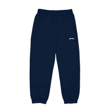 (9-10 Years, Navy) Slazenger Childrens/Kids Fleece Plain Jogging Bottoms