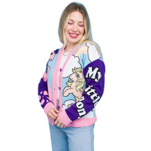 (XL, Multicoloured) My Little Pony Unisex Adult Clouds Cardigan