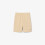 Lacoste (M, Light Beige) Lacoste Mens Fleece Shorts 1
