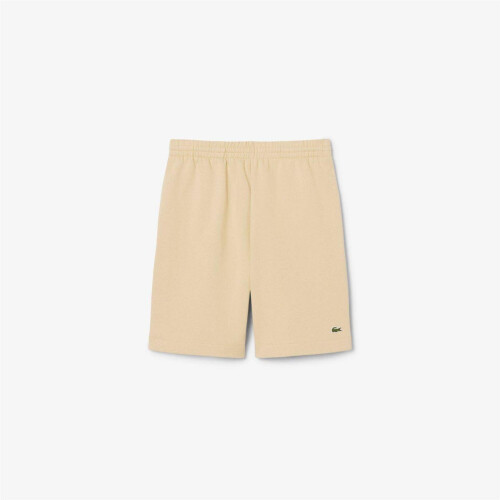 Lacoste (M, Light Beige) Lacoste Mens Fleece Shorts