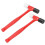 Small Rubber Mallet Hammer, 2PCS Reusable Plastic Hammers Jewelry Making Tools for Model Clock Watch 2