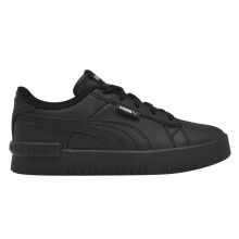 (13.5 UK Child, Black) Puma Girls Jada Platform Court Trainers