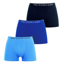 (S, Floral/Blue) Ralph Lauren Mens Boxer Shorts (Pack of 3)