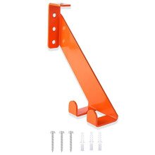3-in-1-Kettensägenhalter, Robuste Kettensägen-Wandhalterung, Kettensägenaufhänger Aus 10-Gauge-Stahl für die Garagenorganisation