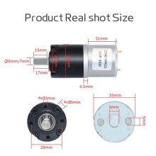 36GP-3530 Planetary Gear Motor Adjustable Speed 120RPM High Torque Micro- Brushed Motor 12V
