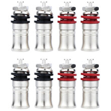 8X Altoparlante Placcato In Rodio Amplificatore Binding Post Terminale Spina A Banana Presa Connettore di Uscita Hifi Audio DIY