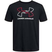 (L, Black/White) Under Armour Mens Foundation Updates Gl Short-Sleeved T-Shirt