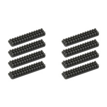 8 Szt. do A1 Heatbed Nozzle Nozzle Replacement Parts 3D Printer Heatbed Silicone Cleaning Tool