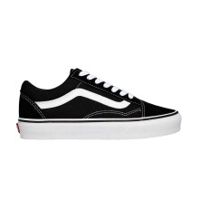 (5 UK, Black/White) Vans Womens/Ladies Old Skool Suede Platform Shoes