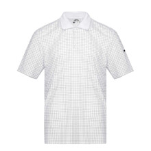 (XS, White) Slazenger Mens Chequered Golf Polo Shirt