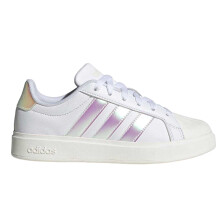 (5 UK, White) Adidas Childrens/Kids Streetalk Iridescent Low Trainers