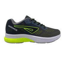 (8.5 UK, Grey/Lime) Karrimor Mens Tempo Running Trainers