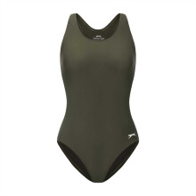 (16 UK, Khaki) Slazenger Womens/Ladies Xtra Life One Piece Swimsuit
