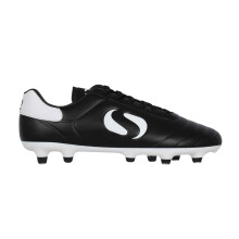 (5.5 UK, Black/White) Sondico Childrens/Kids Strike Soft Ground Football Boots
