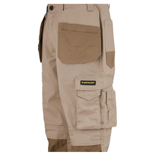 Dunlop (XL, Beige) Dunlop Mens Work Trousers 2