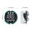 Electric Scooter Dashboard Compatible with  Elite Scooter Digital Display Instrument  Panel Dashboard Cover Accessories 7
