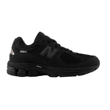 (3 UK, Triple Black) New Balance Childrens/Kids 2002 Suede Trainers