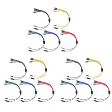 15X CTBC001 Câbles de Dérivation ECU 8 Voies pour Câble de Ligne D'Oscilloscope de Diagnostic Automobile Connexion DIY