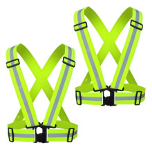 2 Packs Reflective Running Vest for Night Safety Running_uisad