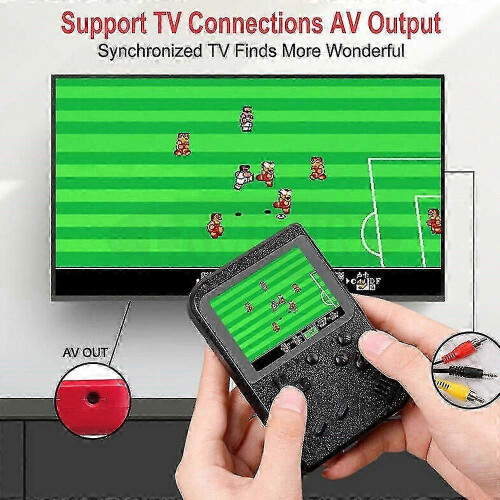 Console per videogiochi classica con 500 giocattoli per bambini integrati. 2