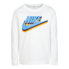 (5-6 Years, Sail) Nike Childrens/Kids Logo Long-Sleeved T-Shirt