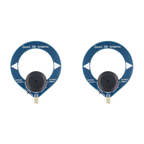2X SW Shortwave Antenna  Loop Antenna 4MHz-24MHz Small Loop Antenna for HFDY Malahiteam DSP1 DSP2 Receiver