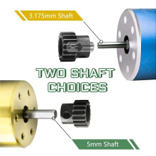 2X Ritzelsatz 5-Teilig, 14T 15T 16T 17T 18T M1 Ritzel Aus Metall Aus Gehärtetem Stahl, Passend für 5 mm RC-Motorwelle mit Sechskantschlüssel