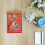 Traditional Chinese Calendar 2026 Wall Tear- For Office Use Red Rectangular Size 2