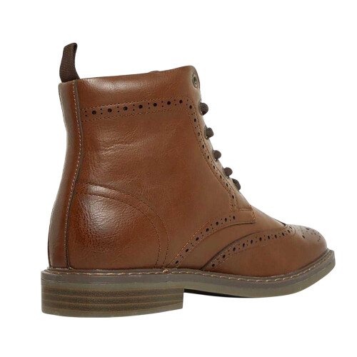 (10 UK, Brown) Nicholas Deakins Mens Deaks Trigger Ankle Boots 2