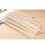 200 cannucce di plastica lunghe 20 cm, a righe multicolore, adatte per il letto. 5