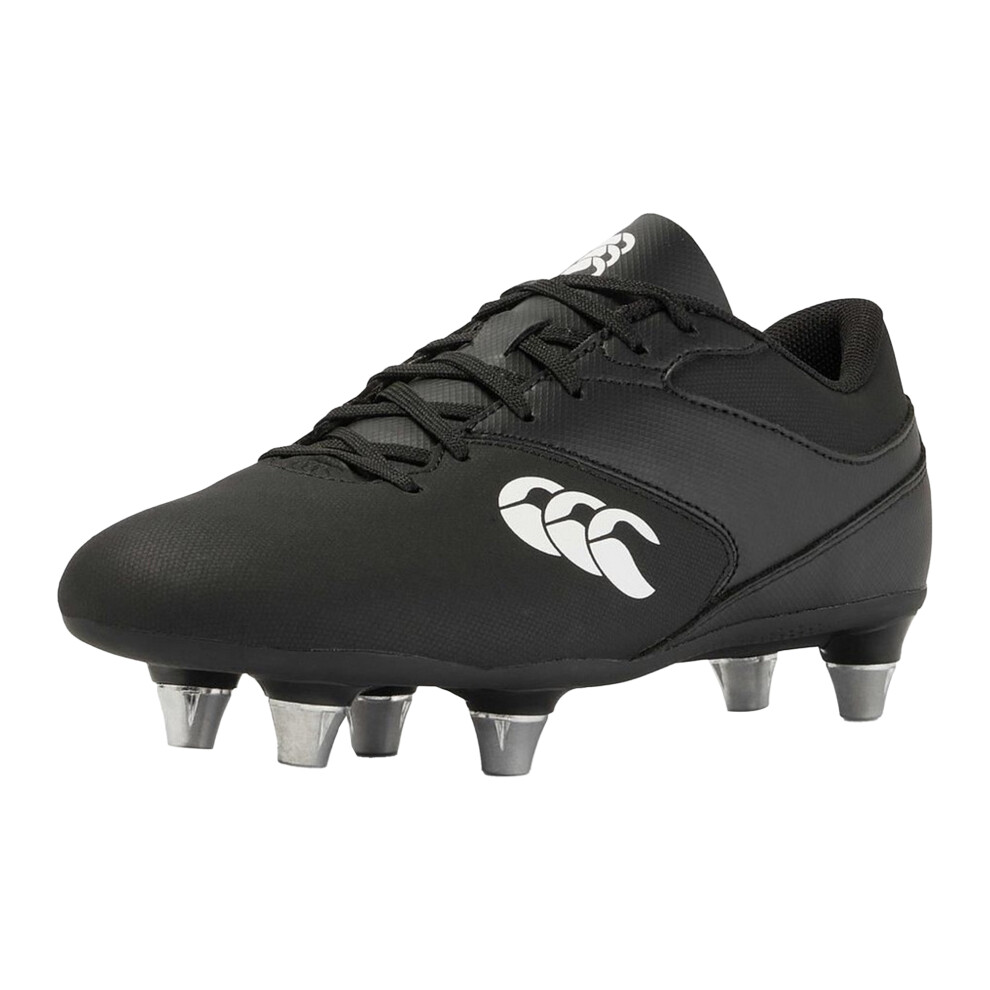Photos - American Football and Rugby Canterbury Mens Phoenix Raze Soft Ground Rugby Boots 2023(11 UK, Black/White)