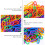 150pcs Plastic C-Clips Hooks Chain Links Rainbow C-Links Children's Learning Toy 4