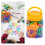 150pcs Plastic C-Clips Hooks Chain Links Rainbow C-Links Children's Learning Toy 5