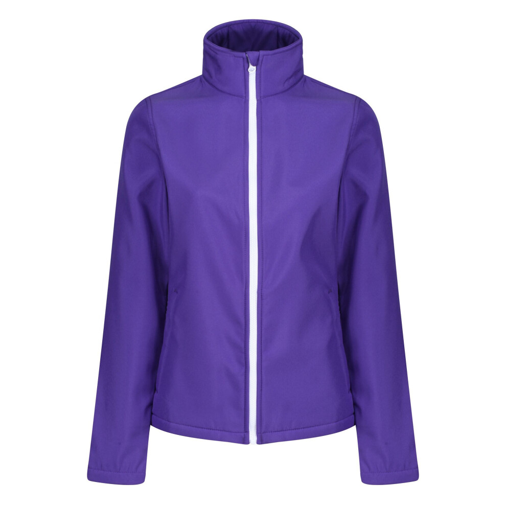 Regatta (12, Purple/Black) Standout Womens/Ladies Ablaze Printable Soft Shell Jacket