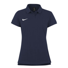 (L, Obsidian Black) Nike Womens/Ladies Cotton Polo Shirt