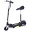 Powered Electric Scooter Ride-On, with Brakes, Adjustable Seat, Adjustable Handlebars, Black 1