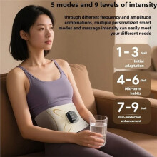 EMS Micro Current Waist Shaping Fat Burning Massage Belt for Reducing Abdominal Fat Postpartum Care Smooth and Firm