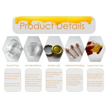 20 Pots de Miel de 45 Ml avec Pendentifs Abeilles, en Jute - Parfait pour les Cadeaux de Fête et les Souvenirs de Mariage