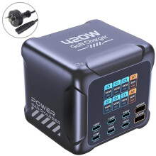 420W GaN Charger PPS PD3.1 140W USB Type C Charger Digital Display Fast Charging for 17 AU Plug