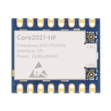 4PCS Core2021- Core2021 LoRa Dual Band Module 850MHz-930MHz LR2021 Low Power Multi-Protocol IoT LoRaWAN Home