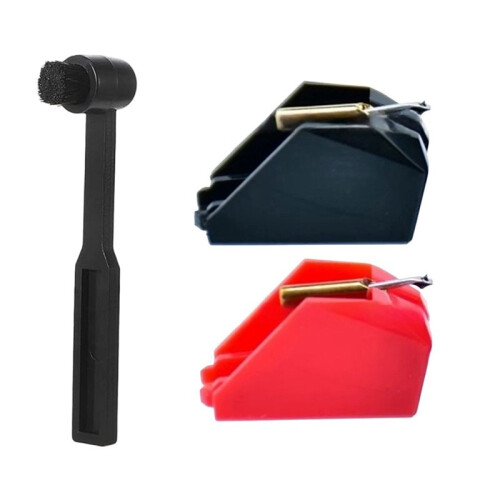 2PCS Turntable Stylus Replace for Technics P30 EPS24CS EPS25CS EPS30CS SLBD2 SLDD2 Phonograph Record Turntable Stylus 2