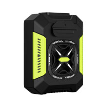 Portable Waist Fan Waist Clip Fan USB Rechargeable Portable Waist Belt Fan Wireless Waist Fan Green
