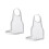 12pcs Cup Holder Anti-Overflow Laundry Detergent Cup Holder Folding Bracket Seamless Hook White 5