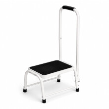 Oypla Single Caravan Step Stool Non Slip Rubber Tread with Handle
