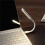 2X Multifunctional USB  Desktop  Fan with Universal USB Light -Saving Portable LED Light,White 5